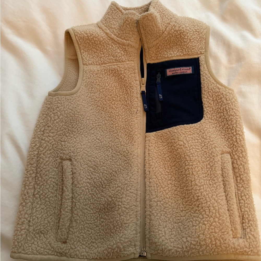 Kids sz 5 Vineyard Vines Fleece Vest